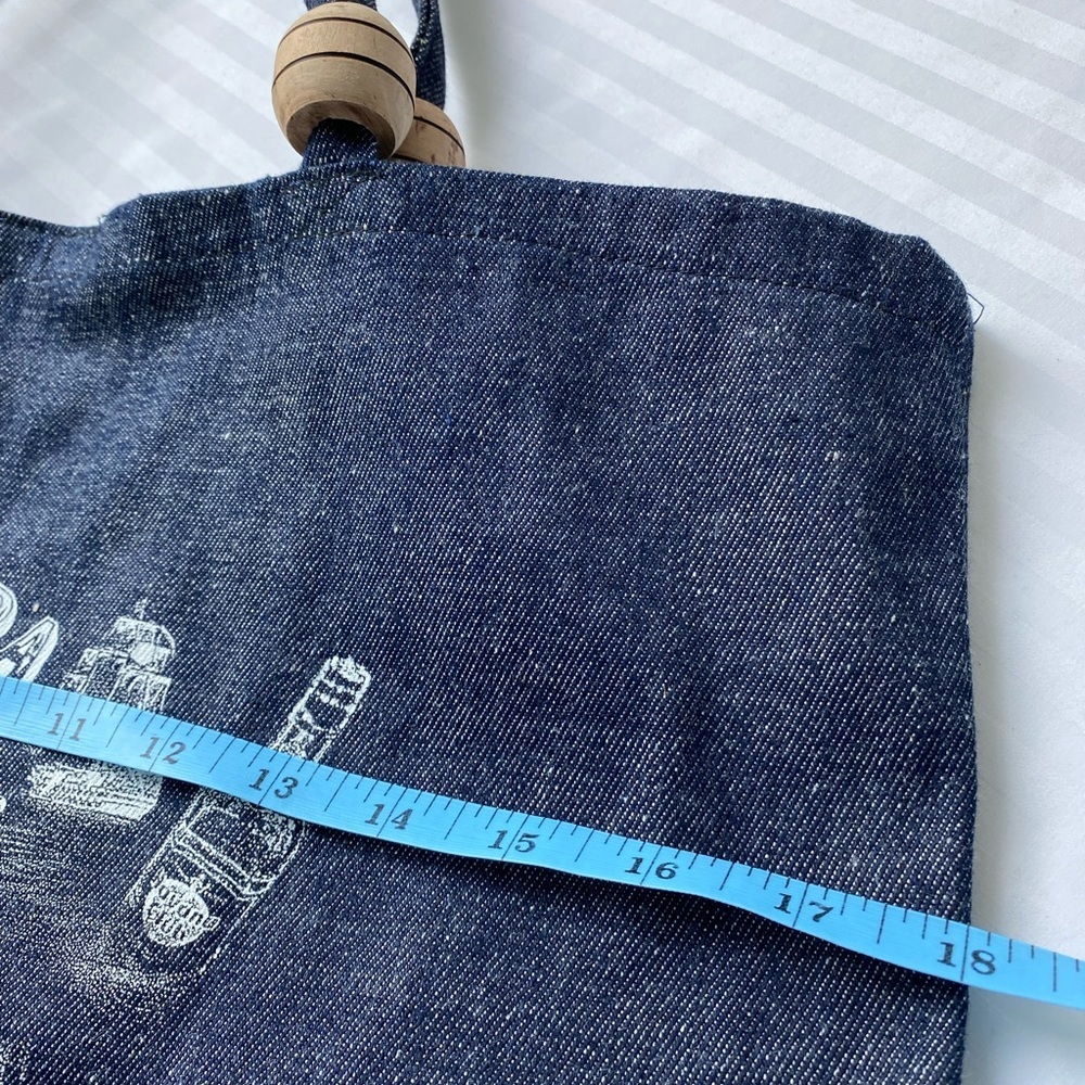 Cuba Jeans Canvas Tote Bag - Picture 8 of 8